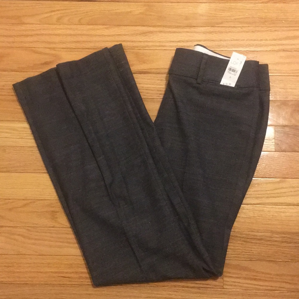 LOFT dark gray dress pants